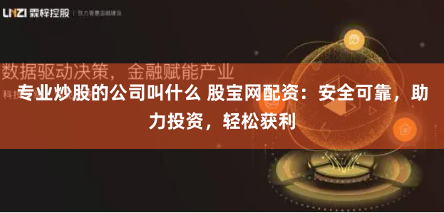 专业炒股的公司叫什么 股宝网配资：安全可靠，助力投资，轻松获利