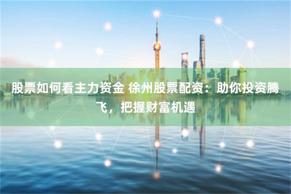 股票如何看主力资金 徐州股票配资：助你投资腾飞，把握财富机遇