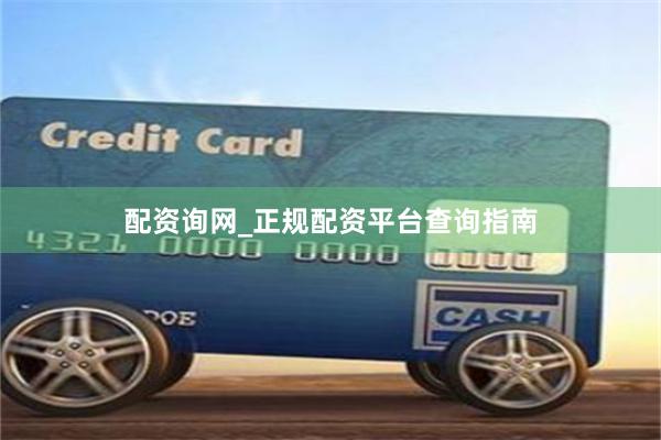 配资询网_正规配资平台查询指南